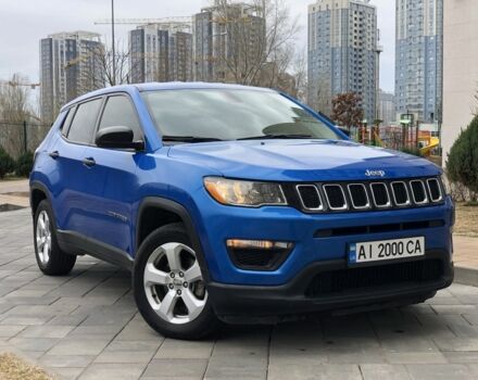 Синий Джип Компас, объемом двигателя 2.4 л и пробегом 95 тыс. км за 13499 $, фото 1 на Automoto.ua