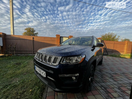 Синій Джип Compass, об'ємом двигуна 2.4 л та пробігом 75 тис. км за 19500 $, фото 1 на Automoto.ua