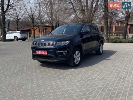 Синий Джип Компас, объемом двигателя 2.36 л и пробегом 152 тыс. км за 13900 $, фото 1 на Automoto.ua