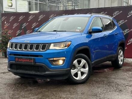 Синий Джип Компас, объемом двигателя 2.4 л и пробегом 61 тыс. км за 15200 $, фото 1 на Automoto.ua
