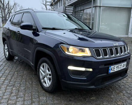 Синий Джип Компас, объемом двигателя 2.4 л и пробегом 106 тыс. км за 13700 $, фото 1 на Automoto.ua
