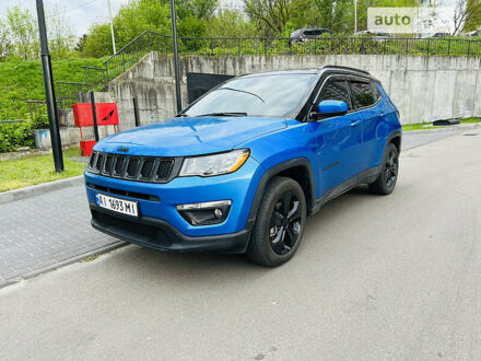 Джип Компас 2018 в Киеве на Automoto.ua Синий Джип Компас, объемом двигателя 2.4 л и пробегом 62 тыс. км за 15500 $, фото 1 на Automoto.ua