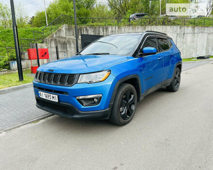 Синий Джип Компас, объемом двигателя 2.4 л и пробегом 84 тыс. км за 14900 $, фото 1 на Automoto.ua