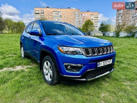 Джип Compass 2018 у Лубнах на Automoto.ua Синій Джип Compass, об'ємом двигуна 2.36 л та пробігом 105 тис. км за 19000 $, фото 1 на Automoto.ua