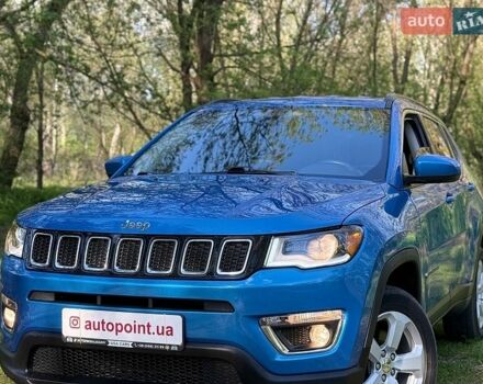 Синий Джип Компас, объемом двигателя 2.4 л и пробегом 125 тыс. км за 15500 $, фото 1 на Automoto.ua