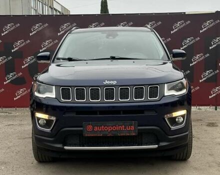 Синий Джип Компас, объемом двигателя 2.4 л и пробегом 121 тыс. км за 16800 $, фото 1 на Automoto.ua