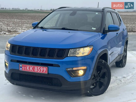 Синій Джип Compass, об'ємом двигуна 2.4 л та пробігом 191 тис. км за 13800 $, фото 1 на Automoto.ua