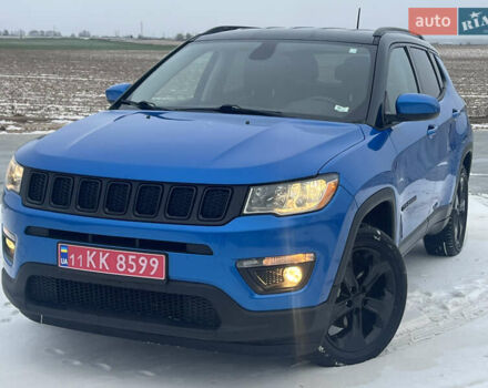 Синий Джип Компас, объемом двигателя 2.4 л и пробегом 191 тыс. км за 13800 $, фото 1 на Automoto.ua