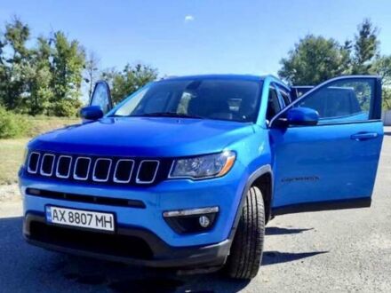Синий Джип Компас, объемом двигателя 2.4 л и пробегом 89 тыс. км за 16600 $, фото 1 на Automoto.ua