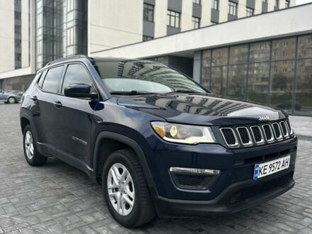 Синий Джип Компас, объемом двигателя 2.4 л и пробегом 106 тыс. км за 13900 $, фото 1 на Automoto.ua