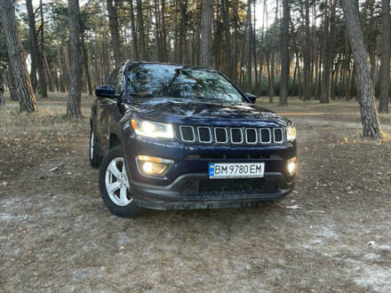 Синій Джип Compass, об'ємом двигуна 2.4 л та пробігом 113 тис. км за 15900 $, фото 1 на Automoto.ua