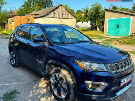 Джип Compass 2019 у Харкові на Automoto.ua Синій Джип Compass, об'ємом двигуна 2.36 л та пробігом 83 тис. км за 16700 $, фото 1 на Automoto.ua