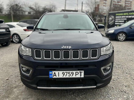 Джип Compass 2019 у Белой Церкве на Automoto.ua Синій Джип Compass, об'ємом двигуна 2.36 л та пробігом 168 тис. км за 16200 $, фото 1 на Automoto.ua