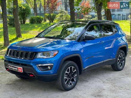 Джип Compass 2019 у Києві на Automoto.ua Синій Джип Compass, об'ємом двигуна 2.4 л та пробігом 44 тис. км за 17690 $, фото 1 на Automoto.ua