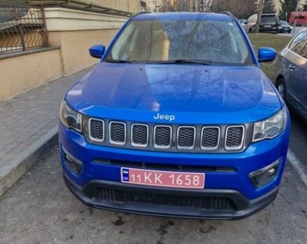 Синий Джип Компас, объемом двигателя 2.4 л и пробегом 12 тыс. км за 15750 $, фото 1 на Automoto.ua