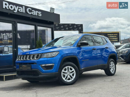 Джип Compass 2019 у Харкові на Automoto.ua Синій Джип Compass, об'ємом двигуна 2.36 л та пробігом 151 тис. км за 14800 $, фото 1 на Automoto.ua