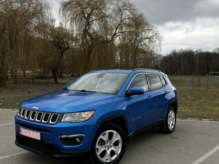 Джип Compass 2019 у Івано-Франківську на Automoto.ua Синій Джип Compass, об'ємом двигуна 2.36 л та пробігом 94 тис. км за 15800 $, фото 1 на Automoto.ua