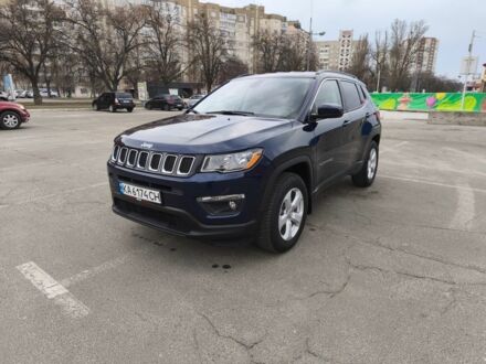 Синий Джип Компас, объемом двигателя 2.4 л и пробегом 33 тыс. км за 15500 $, фото 1 на Automoto.ua