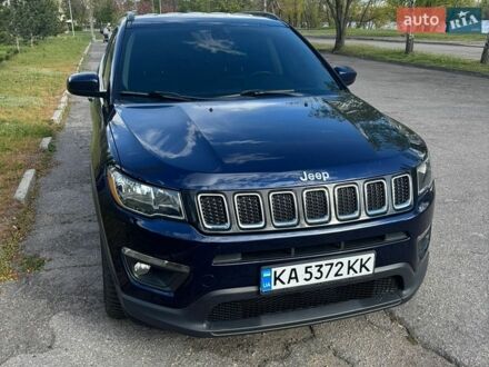 Синий Джип Компас, объемом двигателя 2.36 л и пробегом 139 тыс. км за 13950 $, фото 1 на Automoto.ua
