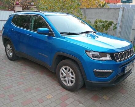 Синий Джип Компас, объемом двигателя 2.36 л и пробегом 101 тыс. км за 15700 $, фото 1 на Automoto.ua