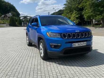 Джип Compass 2019 у Львові на Automoto.ua Синій Джип Compass, об'ємом двигуна 2.36 л та пробігом 66 тис. км за 14999 $, фото 1 на Automoto.ua