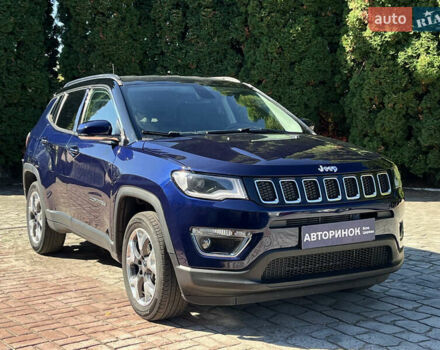 Синий Джип Компас, объемом двигателя 2.36 л и пробегом 105 тыс. км за 15300 $, фото 1 на Automoto.ua