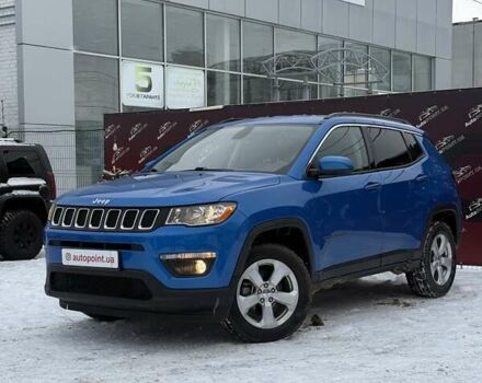 Синій Джип Compass, об'ємом двигуна 2.4 л та пробігом 74 тис. км за 15700 $, фото 1 на Automoto.ua
