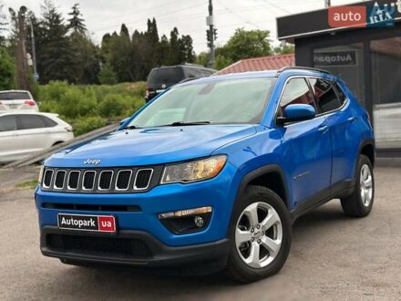 Джип Compass 2019 у Вінниці на Automoto.ua Синій Джип Compass, об'ємом двигуна 2.4 л та пробігом 69 тис. км за 14990 $, фото 1 на Automoto.ua