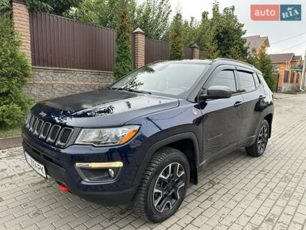 Синий Джип Компас, объемом двигателя 2.36 л и пробегом 128 тыс. км за 14800 $, фото 1 на Automoto.ua