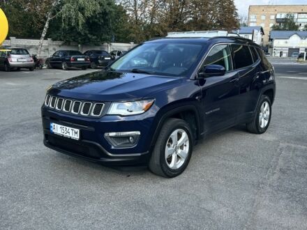 Синій Джип Compass, об'ємом двигуна 2.4 л та пробігом 100 тис. км за 15976 $, фото 1 на Automoto.ua