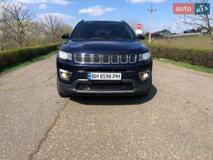 Синий Джип Компас, объемом двигателя 2.36 л и пробегом 55 тыс. км за 8800 $, фото 1 на Automoto.ua