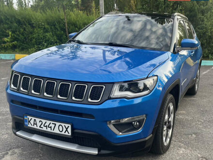 Джип Compass 2019 у Києві на Automoto.ua Синій Джип Compass, об'ємом двигуна 2.36 л та пробігом 110 тис. км за 17000 $, фото 1 на Automoto.ua