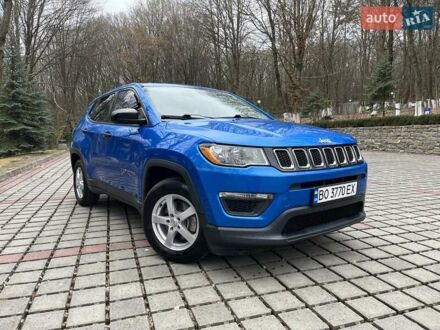 Джип Compass 2019 у Тернополі на Automoto.ua Синій Джип Compass, об'ємом двигуна 2.36 л та пробігом 89 тис. км за 13900 $, фото 1 на Automoto.ua