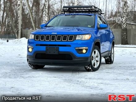 Джип Compass 2019 у Первомайском на Automoto.ua Синій Джип Compass, об'ємом двигуна 24 л та пробігом 81 тис. км за 16500 $, фото 1 на Automoto.ua