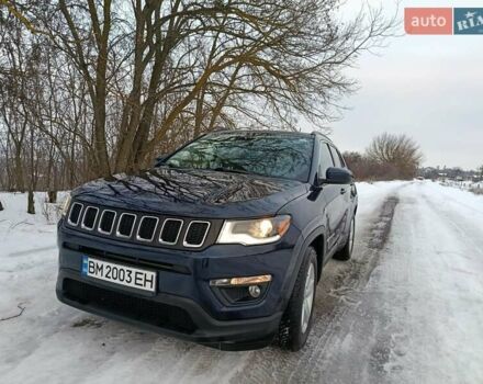 Синий Джип Компас, объемом двигателя 2.36 л и пробегом 79 тыс. км за 16600 $, фото 1 на Automoto.ua