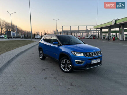 Джип Compass 2019 у Києві на Automoto.ua Синій Джип Compass, об'ємом двигуна 2.36 л та пробігом 108 тис. км за 17600 $, фото 1 на Automoto.ua