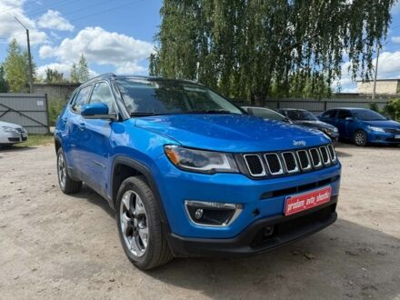 Синій Джип Compass, об'ємом двигуна 2.4 л та пробігом 104 тис. км за 16500 $, фото 1 на Automoto.ua