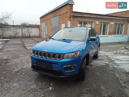 Джип Compass 2020 у Полтаві на Automoto.ua Синій Джип Compass, об'ємом двигуна 2.36 л та пробігом 63 тис. км за 17600 $, фото 1 на Automoto.ua