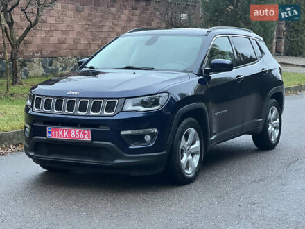 Синий Джип Компас, объемом двигателя 2.4 л и пробегом 64 тыс. км за 14700 $, фото 1 на Automoto.ua