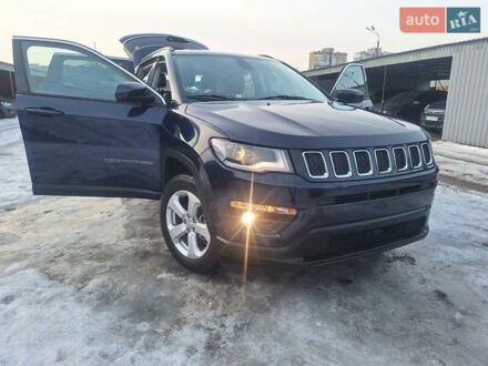 Синий Джип Компас, объемом двигателя 2.36 л и пробегом 110 тыс. км за 13850 $, фото 1 на Automoto.ua