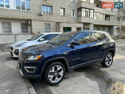 Синий Джип Компас, объемом двигателя 2.36 л и пробегом 134 тыс. км за 16800 $, фото 1 на Automoto.ua