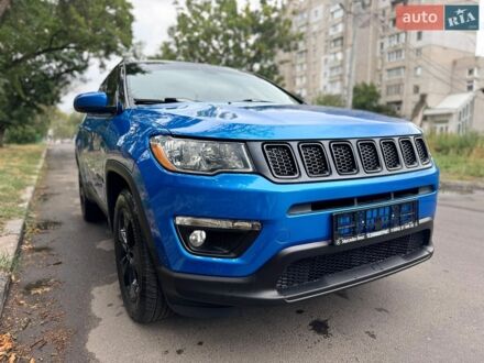 Синий Джип Компас, объемом двигателя 2.4 л и пробегом 102 тыс. км за 16700 $, фото 1 на Automoto.ua