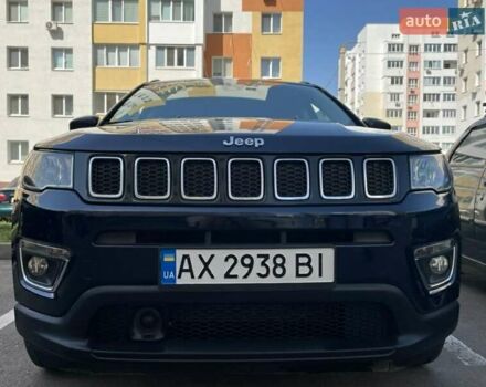 Синий Джип Компас, объемом двигателя 2.4 л и пробегом 62 тыс. км за 19300 $, фото 1 на Automoto.ua