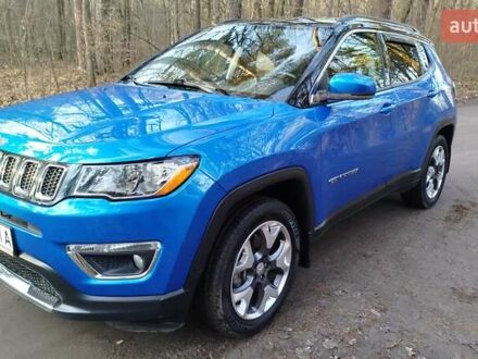 Синий Джип Компас, объемом двигателя 2.36 л и пробегом 102 тыс. км за 16300 $, фото 1 на Automoto.ua