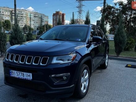 Синий Джип Компас, объемом двигателя 2.36 л и пробегом 110 тыс. км за 16999 $, фото 1 на Automoto.ua