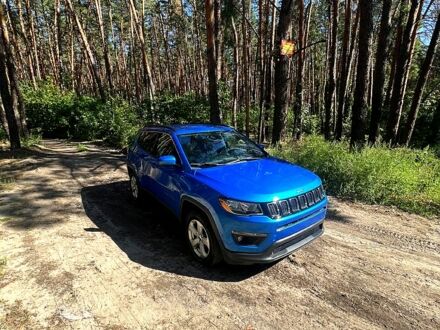 Синій Джип Compass, об'ємом двигуна 2.4 л та пробігом 68 тис. км за 18000 $, фото 1 на Automoto.ua