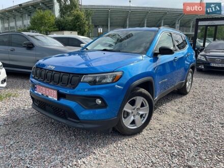 Синій Джип Compass, об'ємом двигуна 2.4 л та пробігом 114 тис. км за 15950 $, фото 1 на Automoto.ua