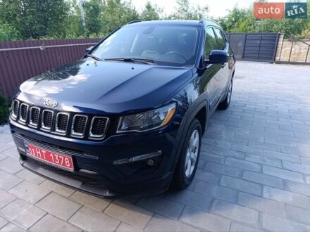 Синій Джип Compass, об'ємом двигуна 2.4 л та пробігом 185 тис. км за 13950 $, фото 1 на Automoto.ua