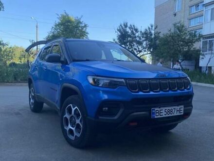 Джип Compass 2021 у Миколаєві на Automoto.ua Синій Джип Compass, об'ємом двигуна 2.36 л та пробігом 55 тис. км за 21300 $, фото 1 на Automoto.ua