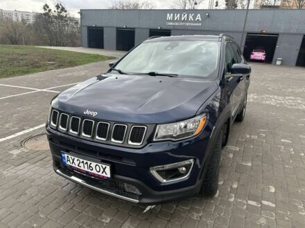 Джип Компас 2021 в Харькове на Automoto.ua Синий Джип Компас, объемом двигателя 2.4 л и пробегом 84 тыс. км за 19800 $, фото 1 на Automoto.ua